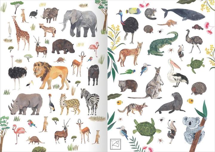 Image du produit Amour des stickers - Animaux