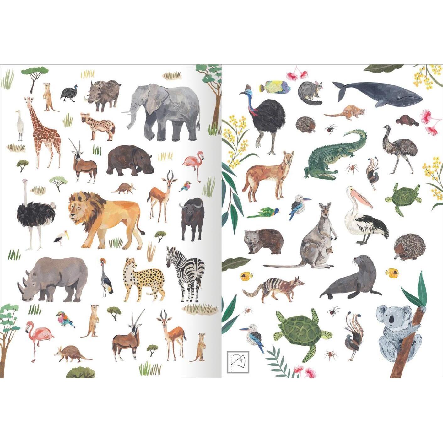 Thumbnail - Ars Edition, Sticker, Stickerliebe - Tiere