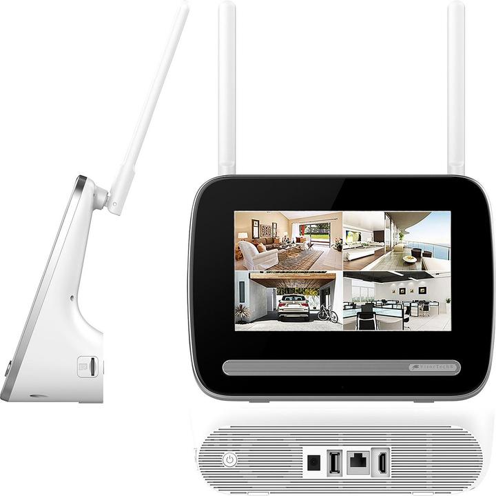 Immagine prodotto VisorTech Registratore di sorveglianza radio per telecamere 2K DSC-500.cam/501.cam, con applicazione (Videoregistratore di rete (NVR))