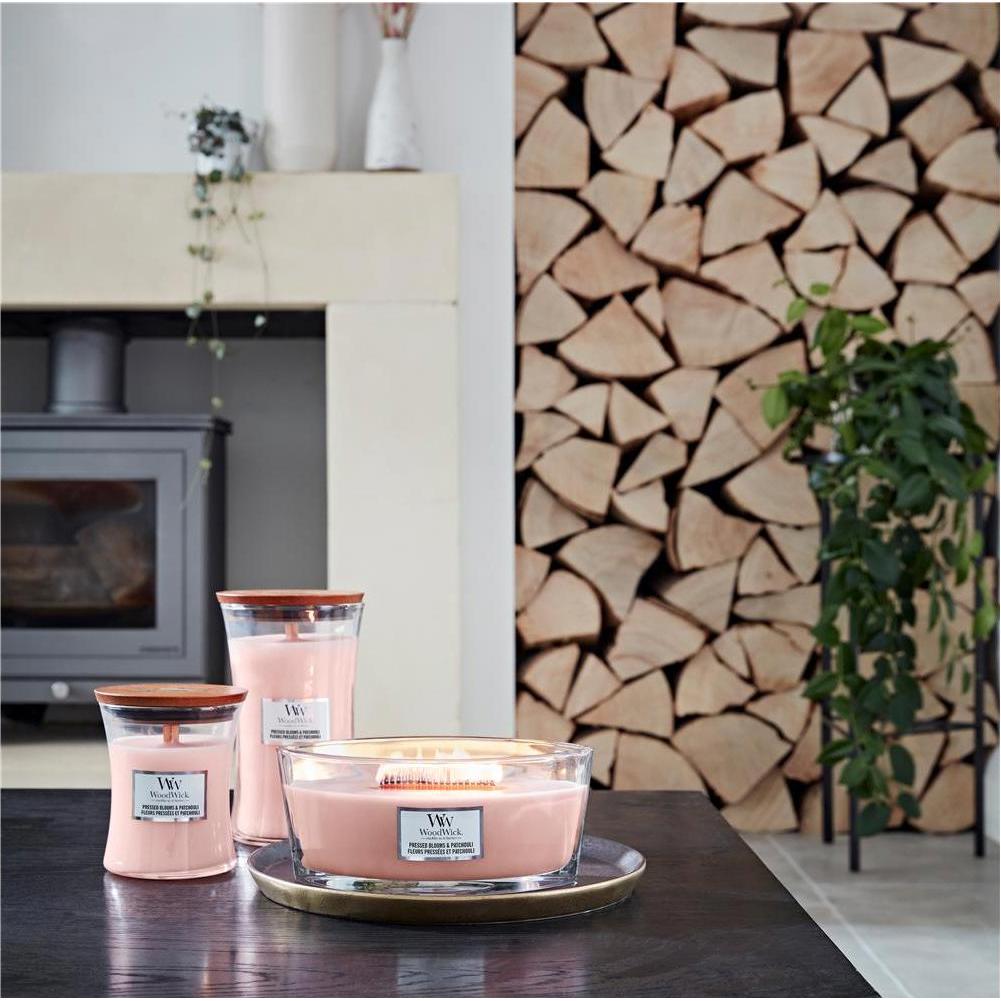 Thumbnail - WoodWick, Duftkerzen, Pressed Blooms & Patchouli (275 g)