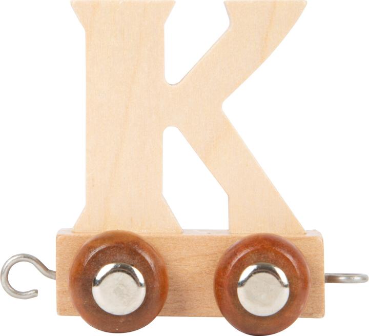 Actual product image small foot Letter K