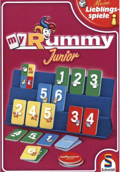 Produktbild Schmidt Spiele MyRummy Junior (Deutsch, Französisch, Italienisch, 2 - 4 Spieler)