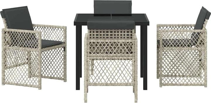 Produktbild vidaXL Outdoortisch-Set (140 x 80 x 73 cm)