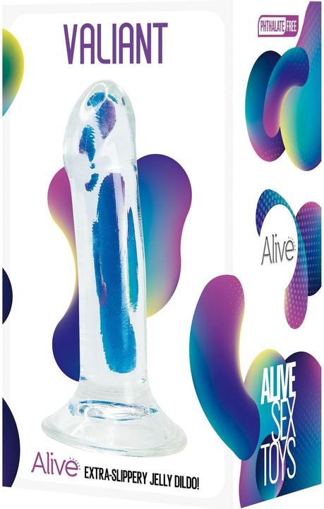 Image du produit Alive Valiant Pénis Réaliste Transparent 16 cm