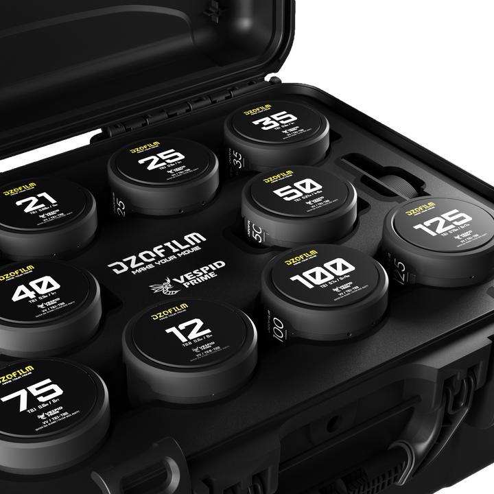 Image du produit Dzofilm Hard Case for Vespid Prime 10-Lens Kit (16/21/25/35/40/50/75/100/125/Macro 90)