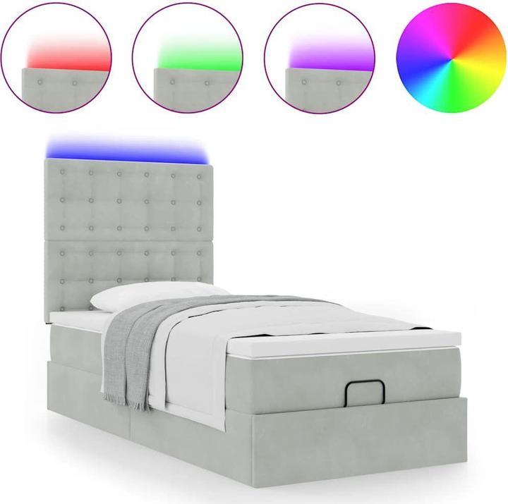 Actual product image vidaXL Ottoman-Bett (90 x 200 cm)
