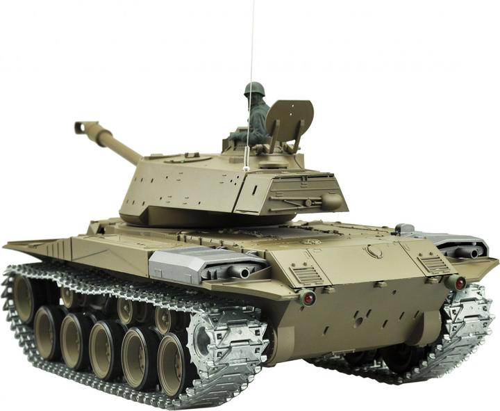 Image du produit Amewi Walker Bulldog M41 R&S/2.4GHZ chaînes métalliques/réducteur métallique/QC (RTR Prêt à fonctionner)