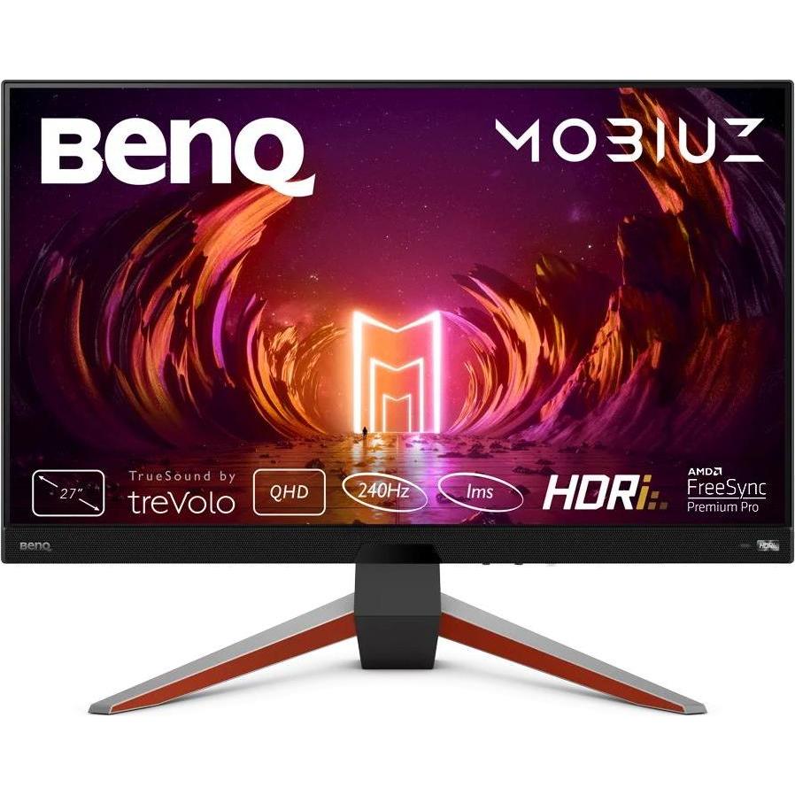 Thumbnail - BenQ EX270QM (2560 x 1440 Pixel, 27"), Monitor, Grau, Schwarz