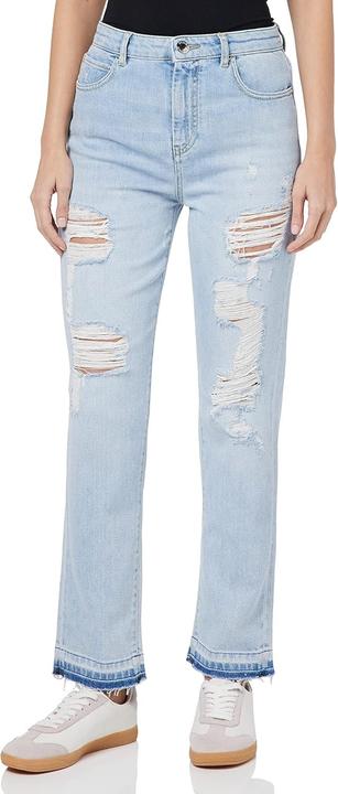 Produktbild Pinko Sissy Slim Denim Light + Ramm Jeans mit Scheuren (32)
