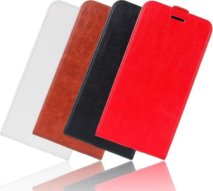 Image du produit Cover-Discount Étui à rabat en cuir avec compartiment photo vertical (Apple iPhone X, Apple iPhone XS)