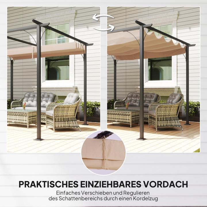 Immagine prodotto Outsunny Pergola (300 cm, 300 cm)