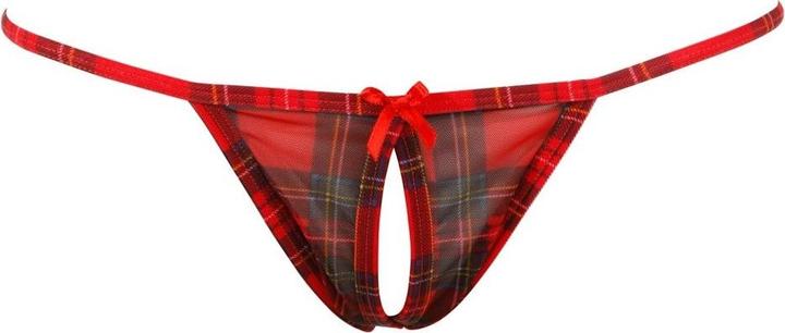 Immagine prodotto Cottelli Collection Top e gonna check (L)