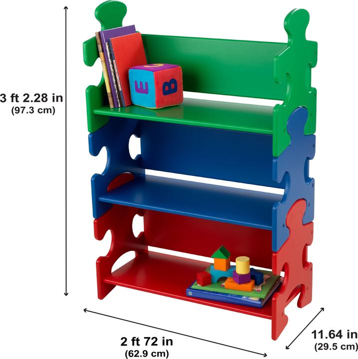 Actual product image KidKraft Puzzle Primary (29.50 x 97.20 x 62.70 cm)