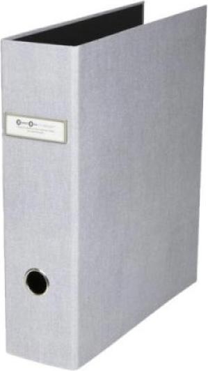 Produktbild Bigso Ordner Leinenbezug Archie Hellgrau (A4, 85 mm)