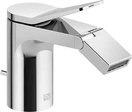 Immagine prodotto Dornbracht LISSÉ Mitigeur monocommandé pour bidets avec garniture d'écoulement, saillie 123mm, 33600845-19