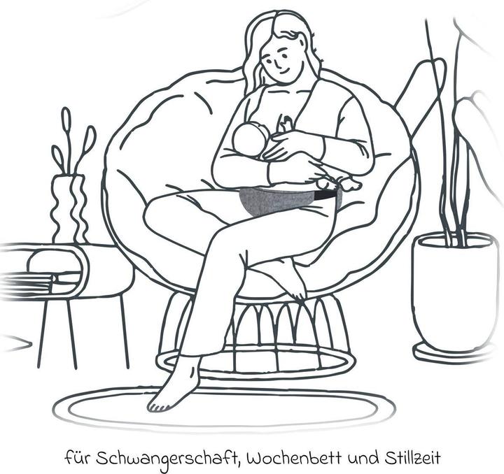 Immagine prodotto Theraline Belly Protect, incluso cuscino e scudo in pietra di ciliegio