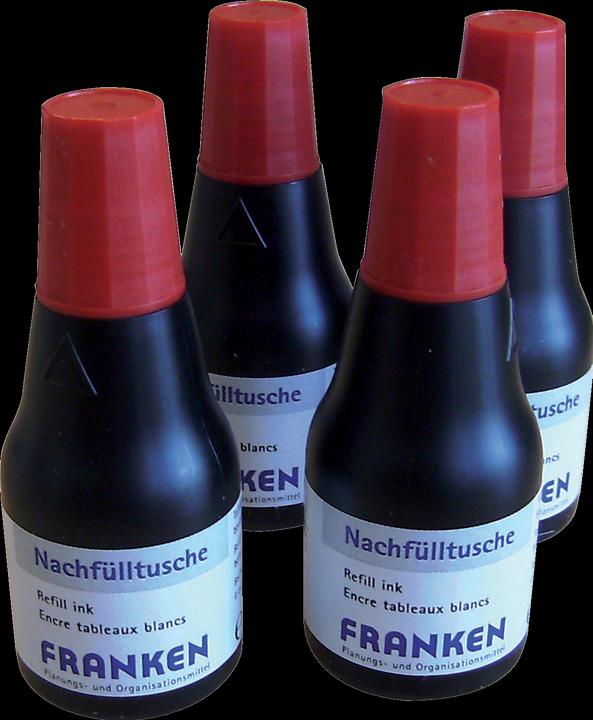 Produktbild Franken Nachfülltusche für Marker und Jumbo-Marker (Marker Nachfülltusche, Rot)