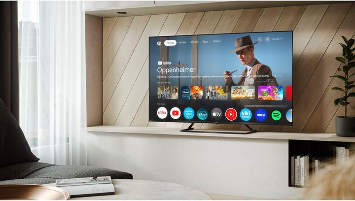 Actual product image Sharp TV (55", QLED, 4K, 2025)