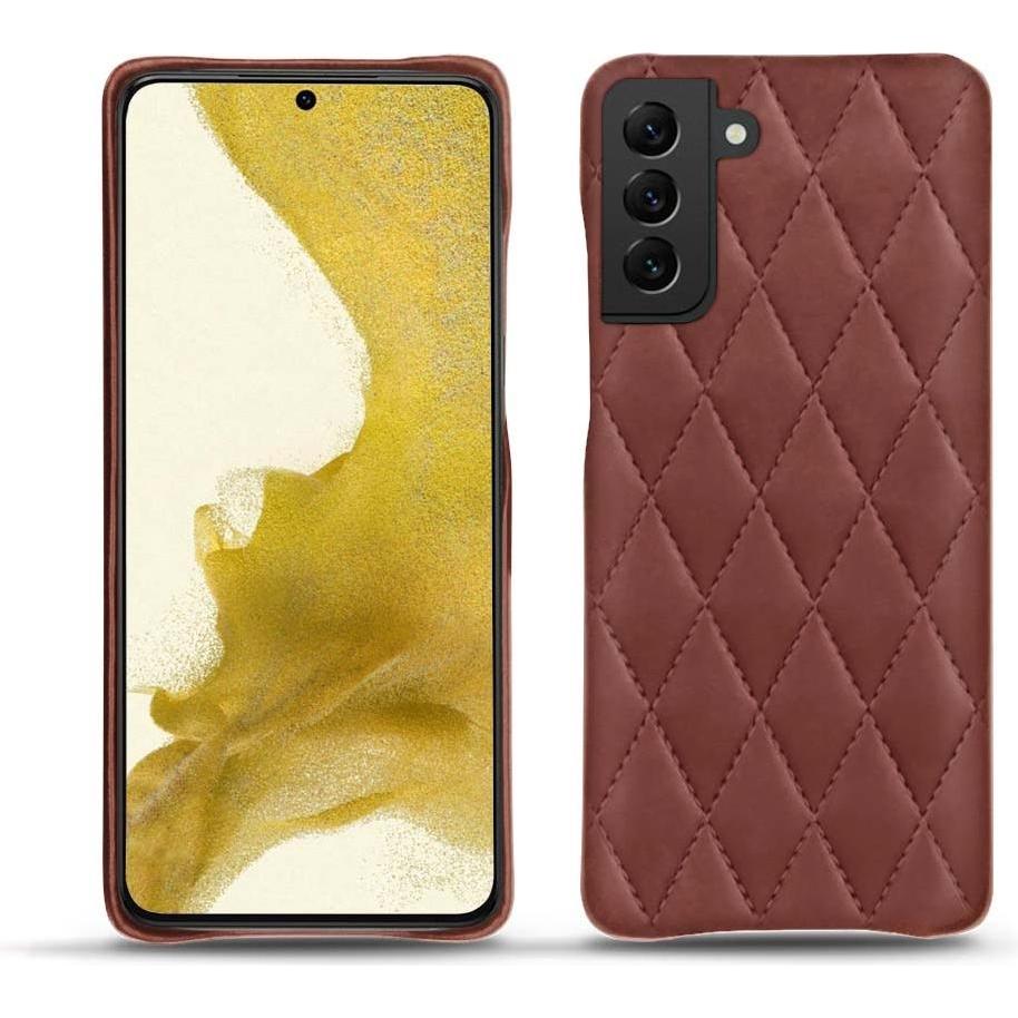 Noreve Lederschutzhülle (Samsung Galaxy S22), Smartphone Hülle, Rot