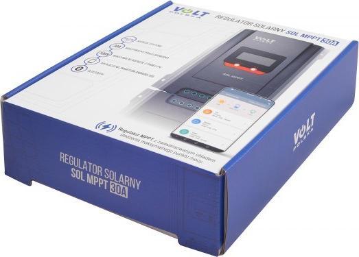 Actual product image No Name SOL MPPT solar controller 30A (100V) 12/24V + LCD + BLUETOOTH
