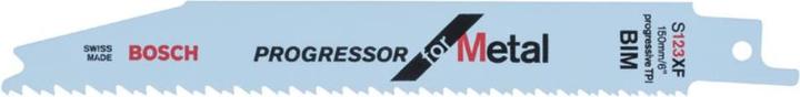 Immagine prodotto Bosch Professional Zubehör Lama per sega S 123 XF Progressor per metallo, confezione da 100 pezzi