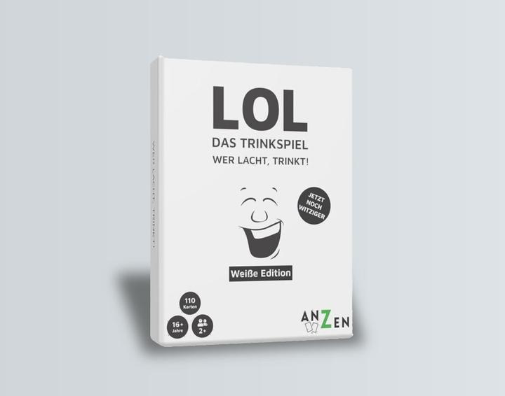 Produktbild Anzen Spiele LOL - Das Trinkspiel - Weisse Edition (2 - 12 Spieler)