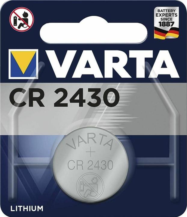 Actual product image Varta Electronics CR2430 (1 pcs., CR2430, 290 mAh)
