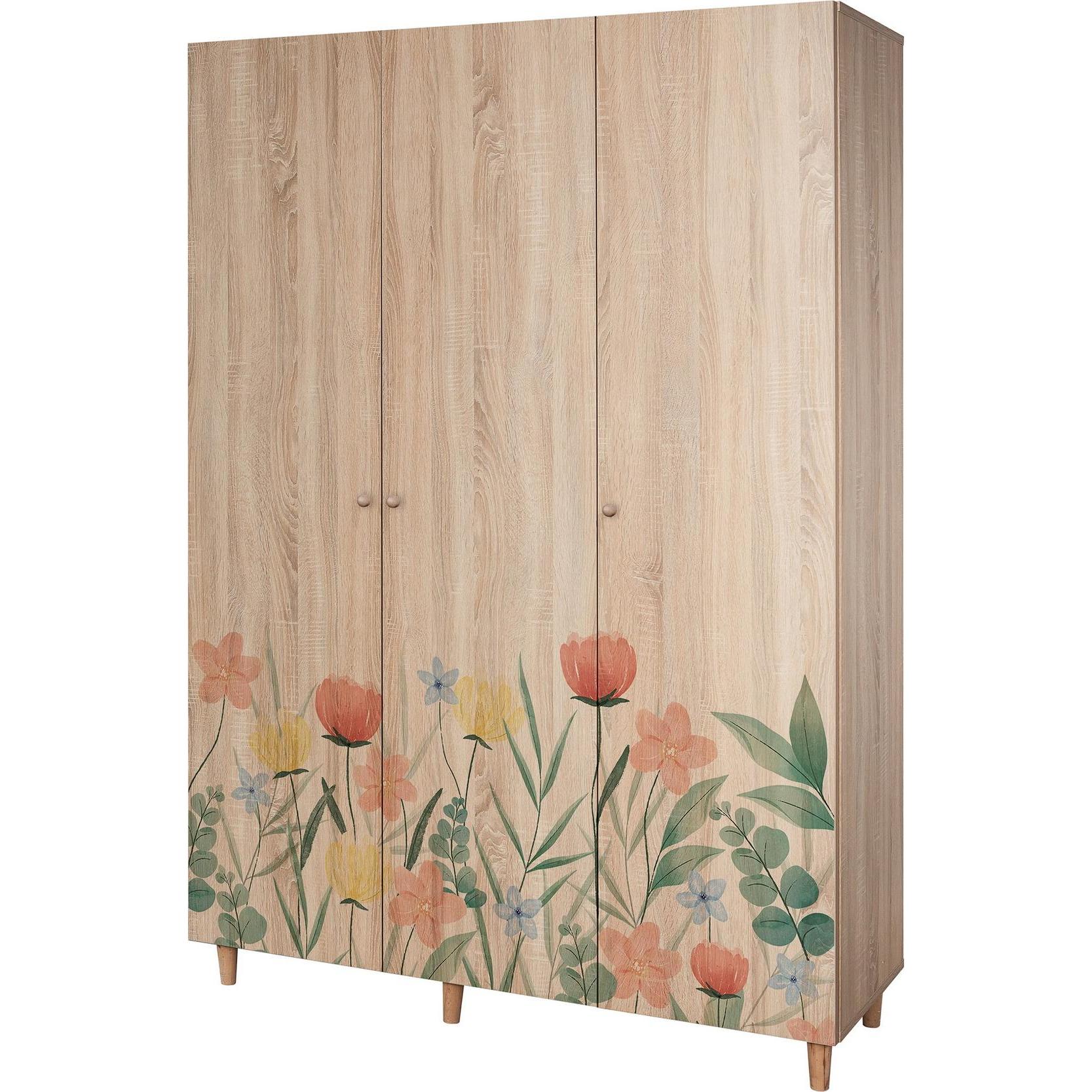 Homitis, Kleiderschrank, Lena (135 x 192 x 52 cm)