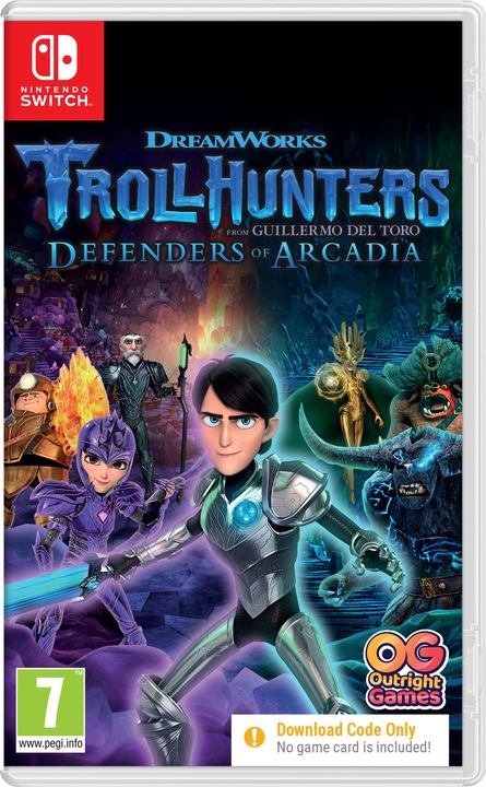 Actual product image Game TrollHunters: Defenders of Arcadia (Code-in-a-box) (Switch, Switch Lite, Switch OLED, EN)