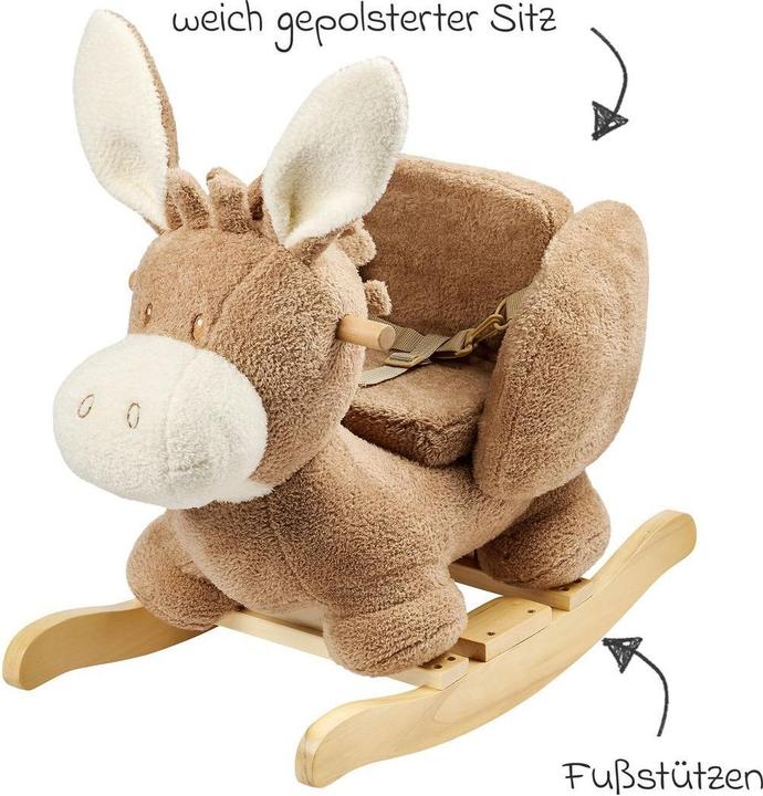 Produktbild Nattou Schaukeltiere Schaukeltier - Esel - Beige