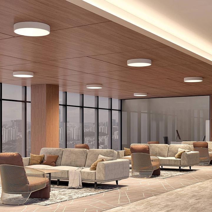 Produktbild Arcchio Noabelle LED-Deckenlampe, weiss, 60 cm (3900 lm)