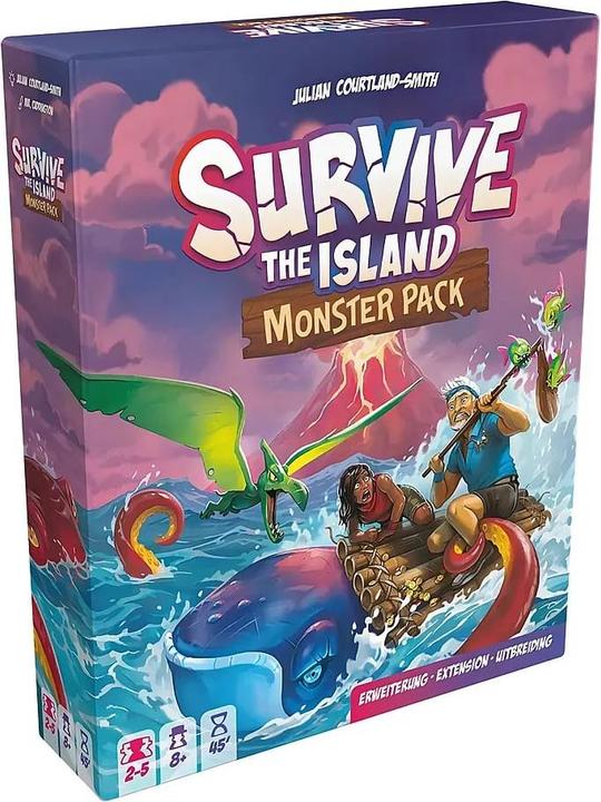 Zygomatic Survive the Island Monster Pack (German, 2 - 5 Players)