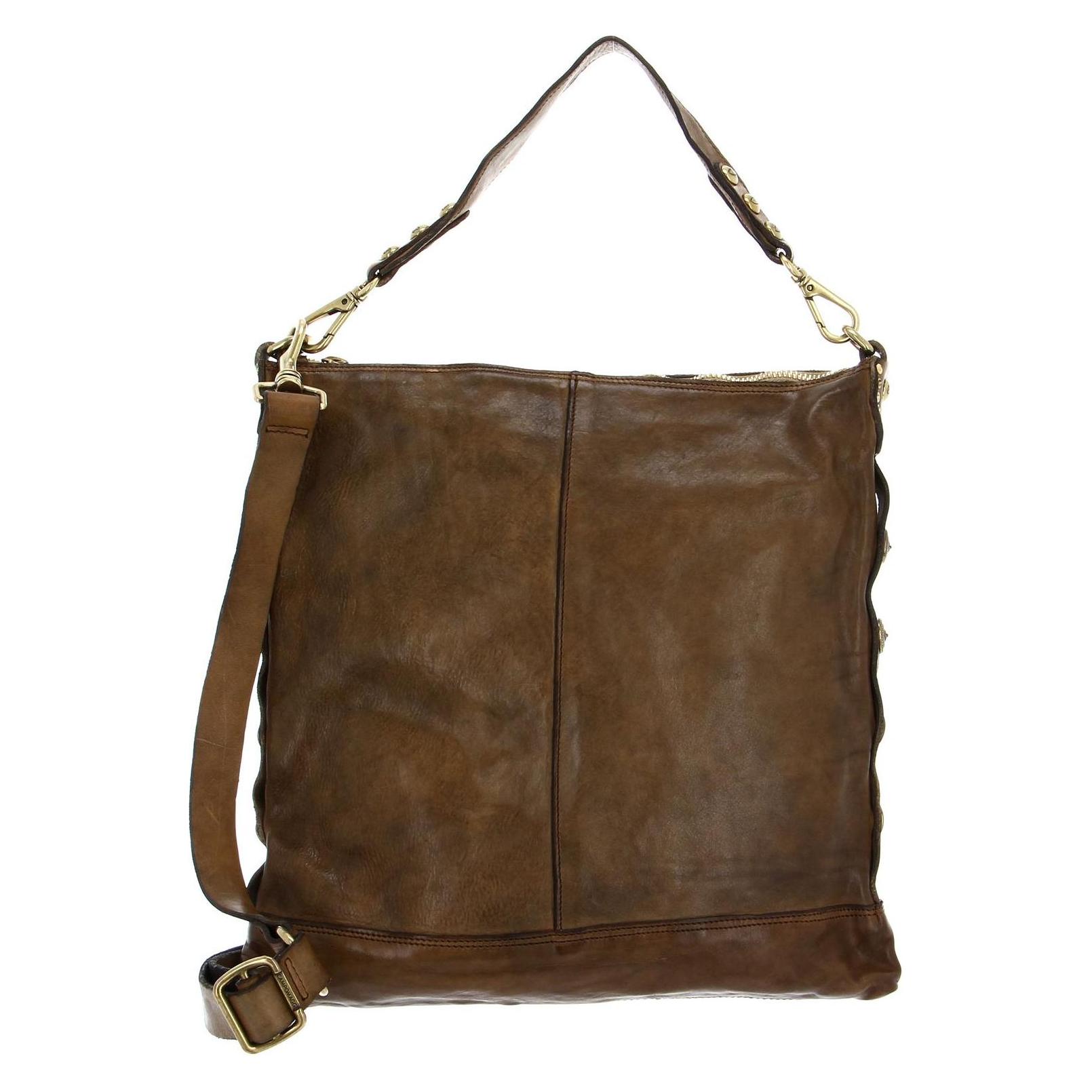 Campomaggi, Damen, Handtasche, Shopping Bag, Braun