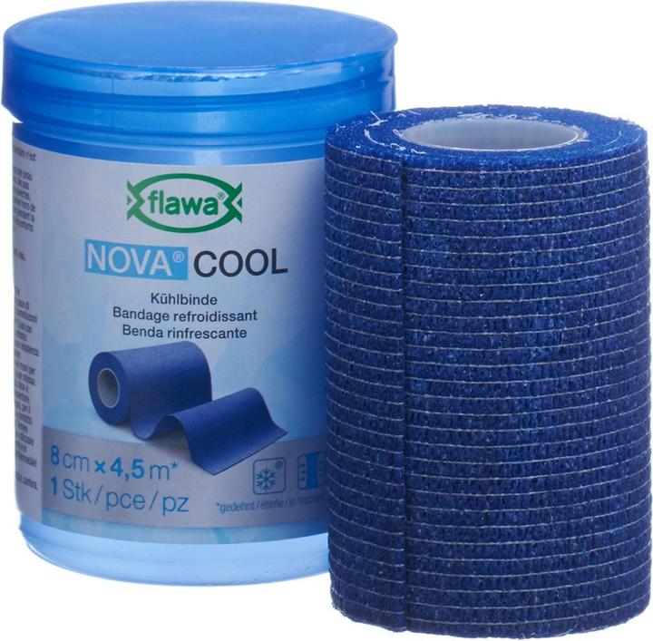Produktbild Flawa Nova Cool Kühlbandage 8cmx4.5m