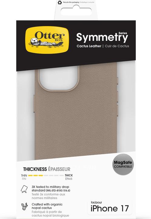 Actual product image OtterBox Symmetry Cactus Leather Camera Control (Apple iPhone 17)