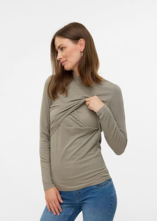Immagine prodotto Mamalicious Normal geschnitten Rundhals Top Bluse (XS)
