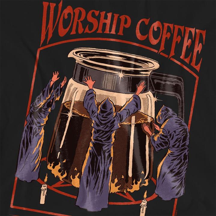 Produktbild Steven Rhodes Worship Coffee TShirt (XL)