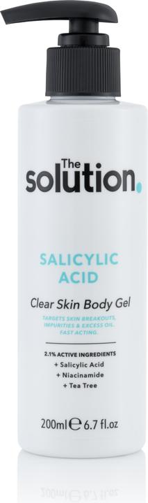The Solution Gel pour le corps à l'acide salicylique Clear Skin (Gel pour le corps, 200 ml)