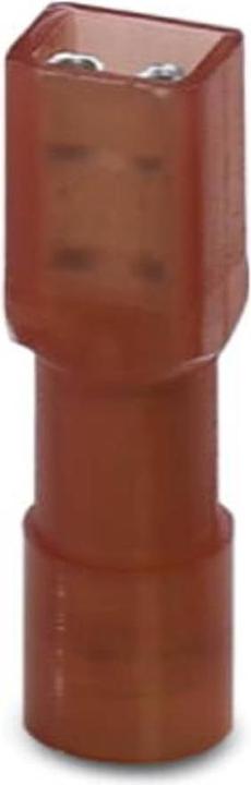 Productafbeelding Phoenix Contact Stopcontact stekker breedte: 2,8 mm stekker dikte: 0,8 mm 180 ° Volledig geïsoleerd Rood 3240535 50
