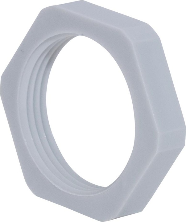 Actual product image Plica GGM K M63 gr hexagon nut GGMM63K PA6/GFK grey 907211963 (M63)