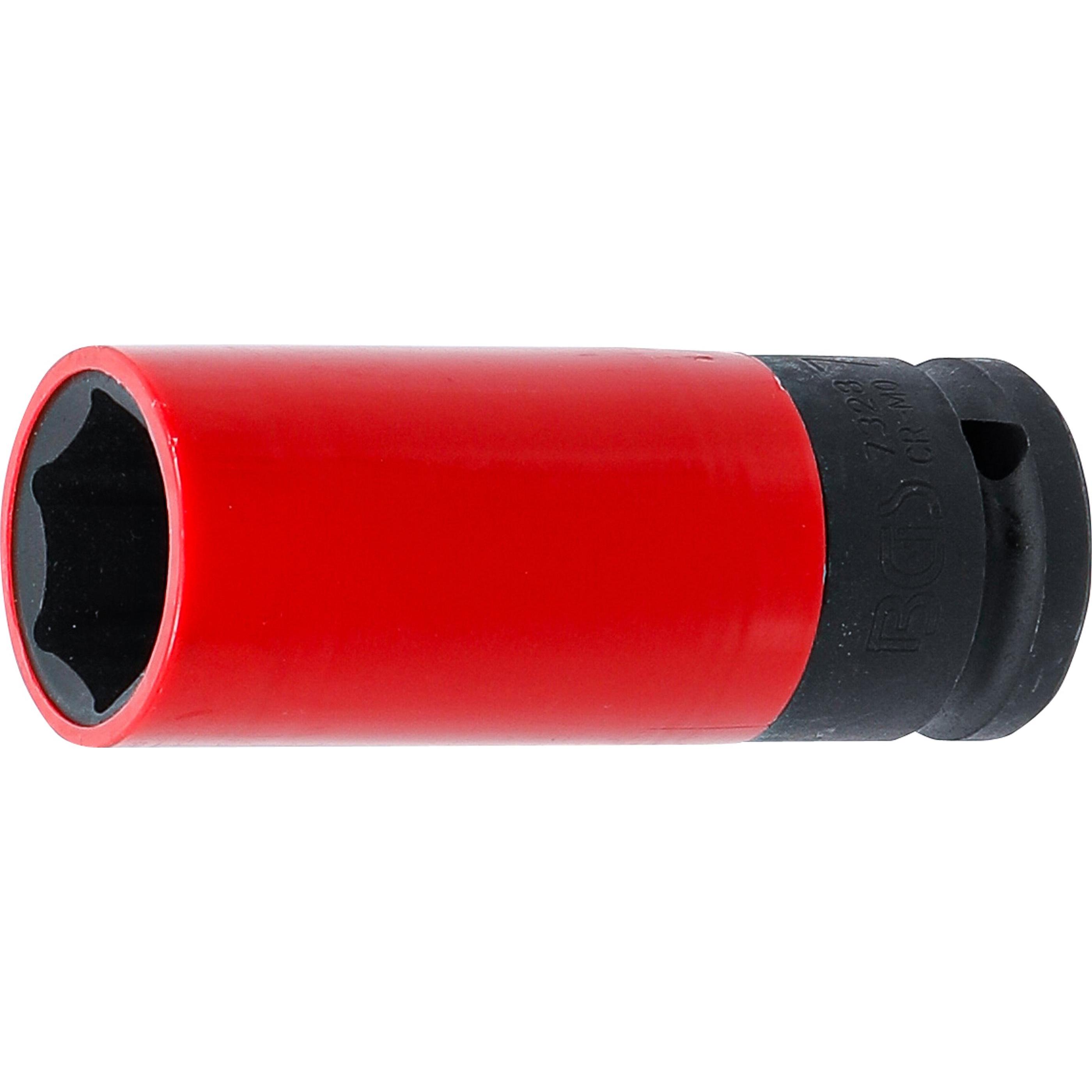 BGS, Chiave a bussola + esagonale, Bussola macch.riv.plastica per Tesla 12,5 mm (1/2") 7/8" (7/8")