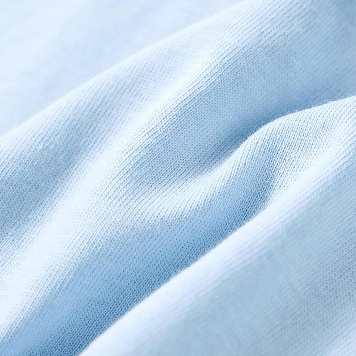 Immagine prodotto vidaXL Maglietta da bambino azzurro 116,Materiale: 100 % cotone,Colore (116)