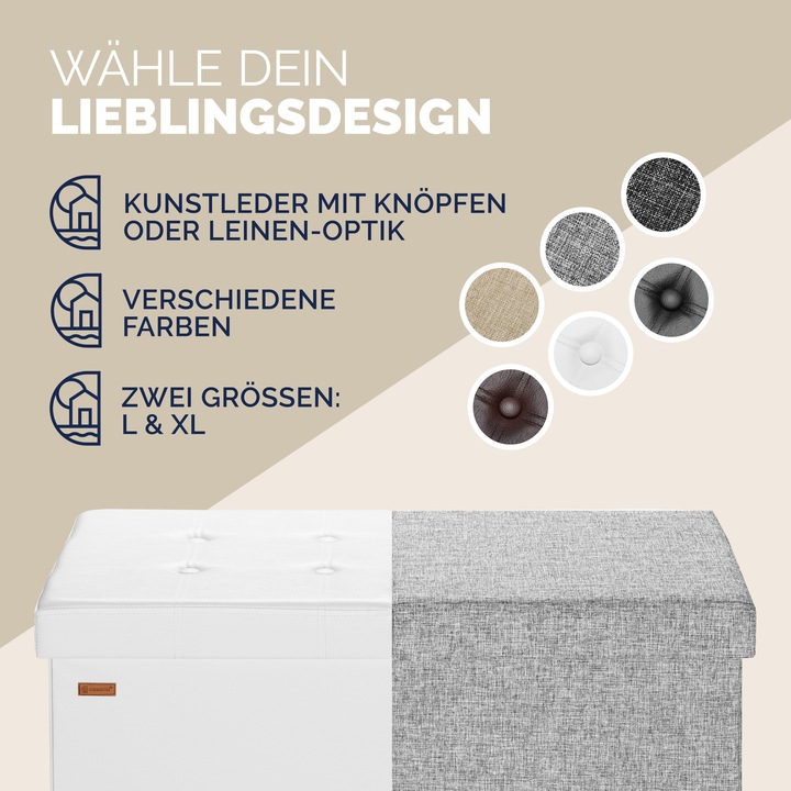 Produktbild Casaria Sitztruhe (115 cm)