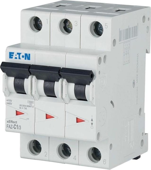 Produktbild Eaton MOE FAZ-C1/3 Einbau-Automat 3p