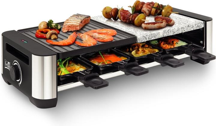 Fritel rsg3280 raclette stone grill 1400w 8persoons