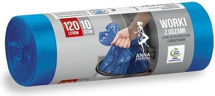 Produktbild Anna Zaradna Anna Federative Garbage Bags with Handles 120L Blue (120 l)
