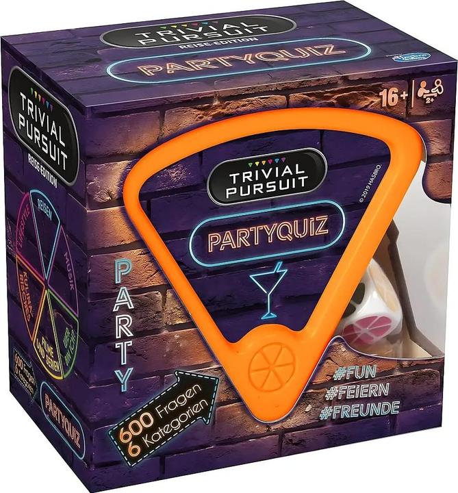 Hasbro Trivial Pursuit feestquiz (Duits, 2 - 6 Spelers)