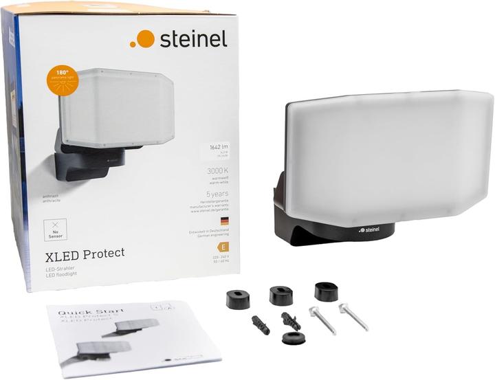 Produktbild Steinel LED STRAHLER XLED PROTECT ANT 090029 Aussenstrahler EEK E A - G (1694 lm, IP44)