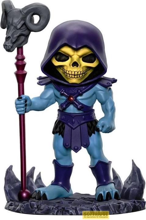 Actual product image Iron Studios MOTU Masters of the Universe Skeletor Mini Co 18cm