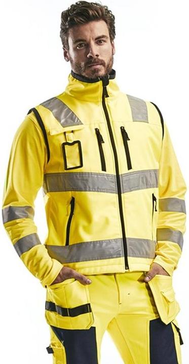 Produktbild Blakläder Softshell Weste Warnschutz